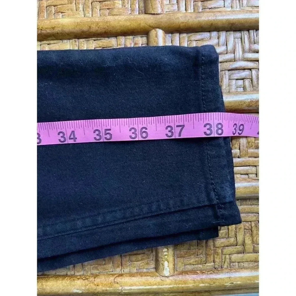 H&M Skinny RegularWaist‎ Full length stretch black size:US 10 - Picture 12 of 13